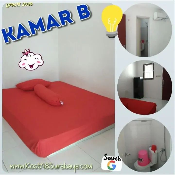 Foto Kamar B (Deluxe Room)  Kost Surabaya